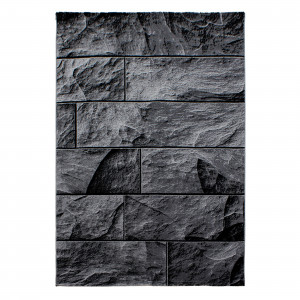 Covor tip Traversa Parma Negru V4 80x150 cm