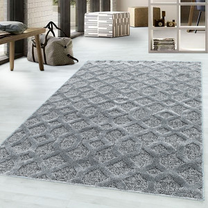 Covor tip Traversa Pisa Gri V1 60x110 cm - Img 2