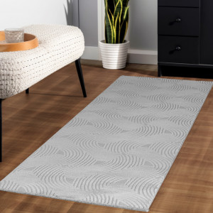 Covor tip Traversa Sahara Silver V3 80x250 cm - Img 2