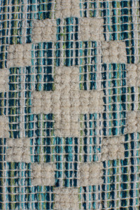 Covor traversă Leela Runner Ivory/Teal 60x200 cm - Img 4