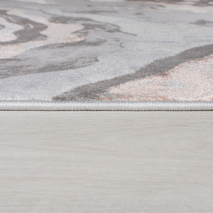 Covor traversă Marbled Roz Pal 80x300 cm - Img 5
