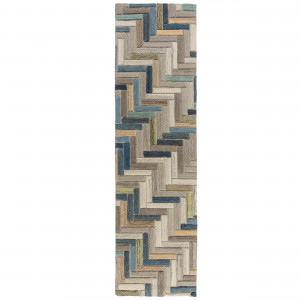 Covor traversă Russo Natural/Multicolor 60x230 cm