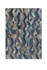 Covor Asher Albastru 160x230 cm
