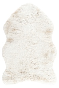 Covor forma animal Infinity Alb 60x90 cm