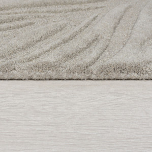 Covor Lino Leaf Gri 160x160 cm, rotund - Img 5