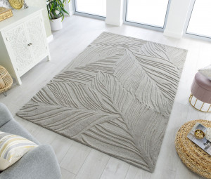 Covor Lino Leaf Gri 200x290 cm - Img 2