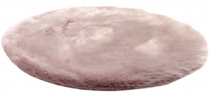 Covor Rotund My Samba Roz 80x80 cm - Img 4