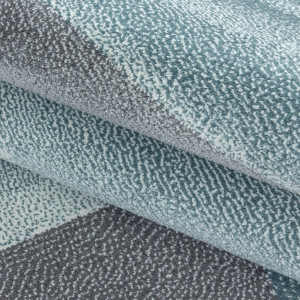 Covor tip Traversa Beta Albastru V1 80x150 cm - Img 6