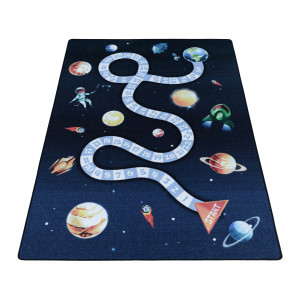 Covor tip Traversa Play Bleumarin V1 80x120 cm - Img 3