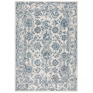 Covor Yasmin Ivory/Albastru 160x230 cm