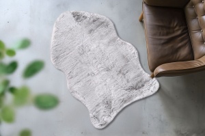 Covor forma animal Infinity Gri 60x90 cm - Img 3