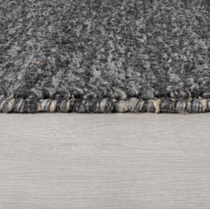 Covor Minerals Gri Închis 120x170 cm - Img 5