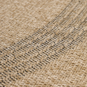 Covor Rotund Comilla Negru V1 120x120 cm - Img 6