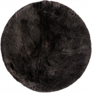 Covor Rotund My Samba Antracit 80x80 cm