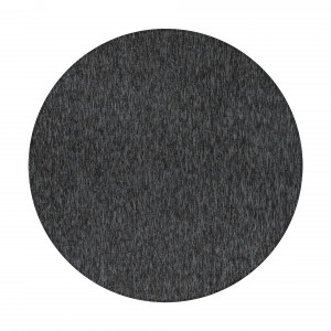 Covor Rotund Nizza Antracit V1 200x200 cm