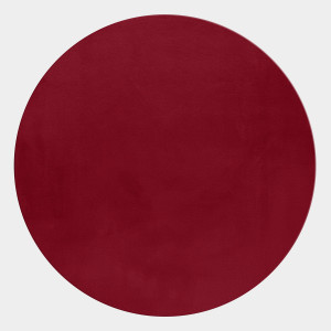 Covor Rotund Pouffy Rosu V1 160x160 cm
