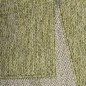 Covor Rotund Relax Verde V1 200x200 cm - Img 4
