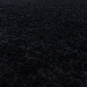 Covor Rotund Sydney Negru V2 160x160 cm - Img 4