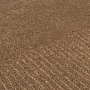 Covor Textured Wool Border Maro 160x230 cm - Img 4