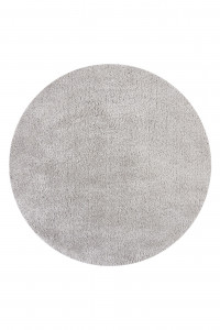 Covor Feather Soft Gri 133x133 cm, rotund - Img 2