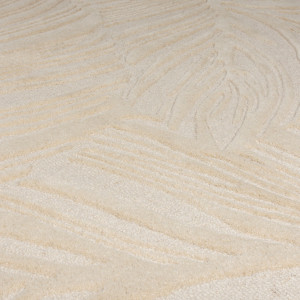 Covor Lino Leaf Natural 160x160 cm, rotund - Img 4