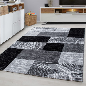 Covor Parma Negru V2 240x340 cm - Img 1
