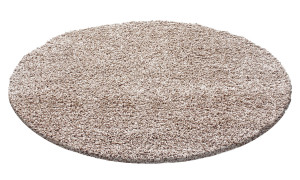 Covor Rotund Life Bej V1 200x200 cm - Img 1