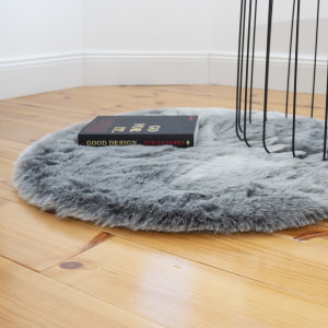 Covor Rotund My Samba Silver 160x160 cm - Img 2