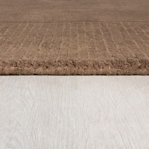 Covor Textured Wool Border Maro 160x230 cm - Img 5