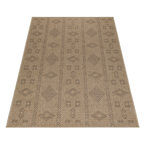 Covor tip Traversa Dhaka Negru V1 80x250 cm - Img 3