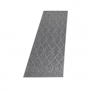 Covor tip Traversa Patara Gri V5 80x250 cm