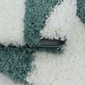Covor tip Traversa Tango Albastru V1 80x250 cm - Img 3