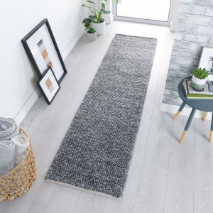 Covor traversă Minerals Gri Închis 60x230 cm - Img 2