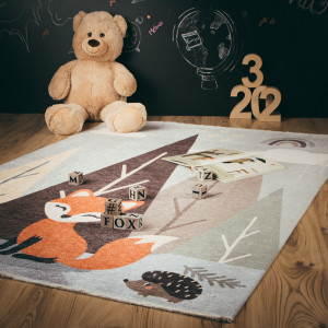 Covor eco copii My Greta Gri 115x170 cm - Img 4