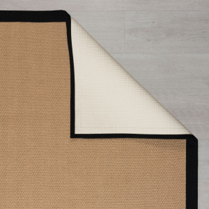 Covor Kira Jute Negru 200x290 cm - Img 3