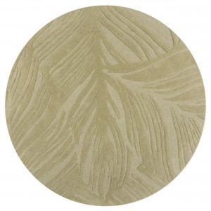 Covor Lino Leaf Verde Sage 160x160 cm, rotund - Img 3