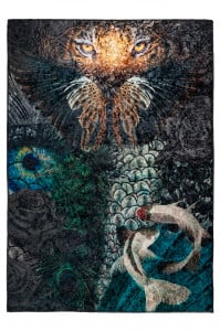 Covor My Exotic Negru 120x170 cm - Img 1