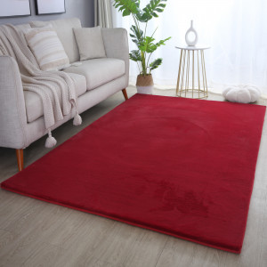 Covor Pouffy Rosu V1 200x290 cm - Img 2