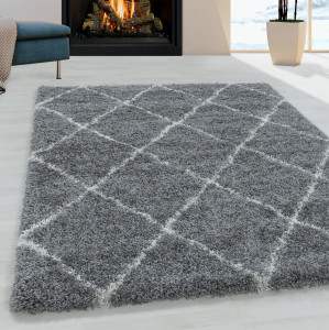 Covor tip Traversa Alvor Gri V1 80x150 cm - Img 2