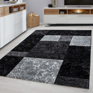 Covor tip Traversa Hawaii Negru V1 80x150 cm - Img 2