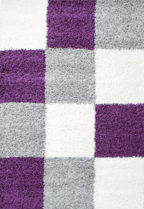 Covor tip Traversa Life Lila V2 80x150 cm - Img 1