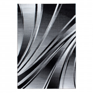 Covor tip Traversa Parma Negru V1 80x150 cm