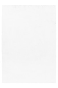 Covor tip Traversa Pouffy Alb V1 80x150 cm