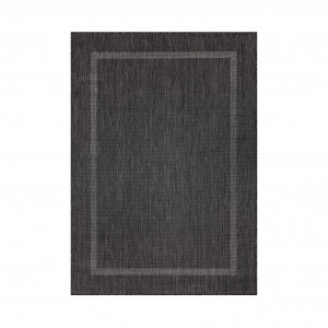 Covor tip Traversa Relax Negru V1 60x100 cm