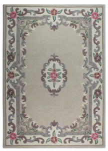 Covor Aubusson Taupe 75x150 cm