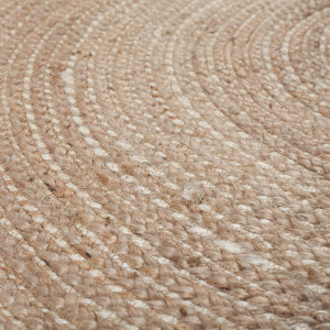 Covor Capri Jute Circle Natural 133x133 cm, rotund - Img 4