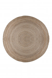 Covor Capri Jute Circle Natural 180x180 cm, rotund
