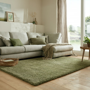 Covor Feather Soft Verde Olive 160x230 cm