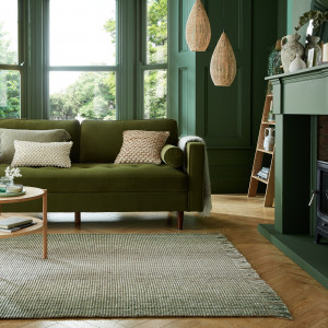 Covor Jute Ombre Verde 80x150 cm - Img 2