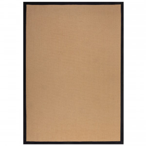 Covor Kira Jute Negru 120x170 cm